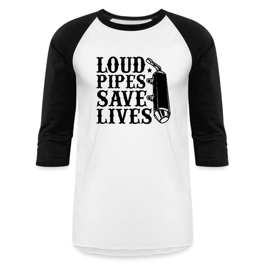 Baseball T-Shirt - white/black