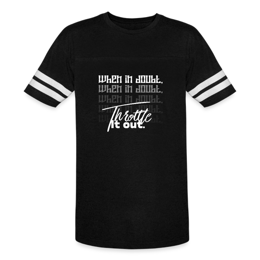 Vintage Sport T-Shirt - black/white