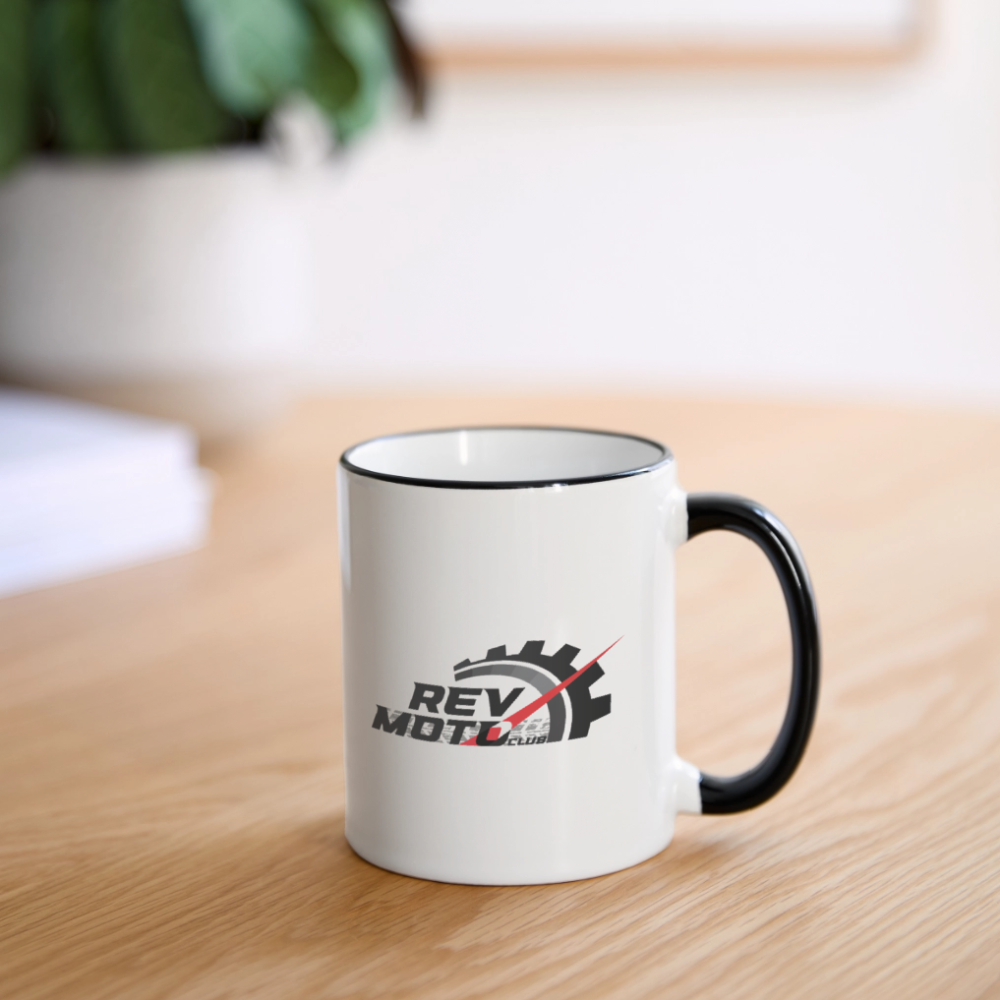 Contrast Coffee Mug - white/black