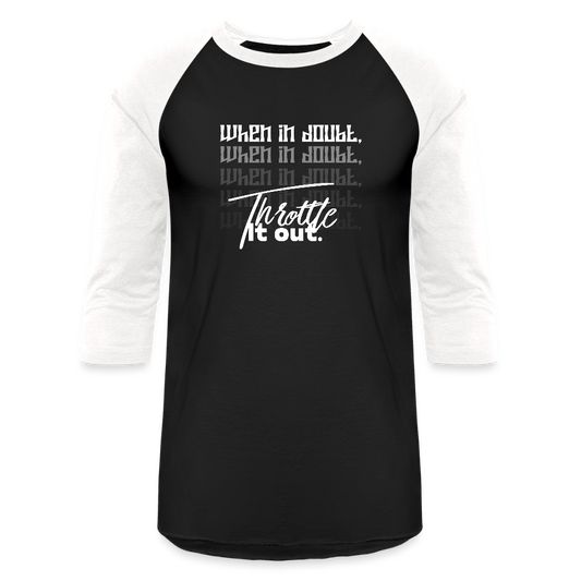 Baseball T-Shirt - black/white
