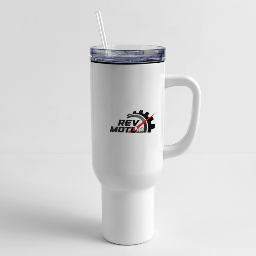 40 oz Travel Tumbler - white
