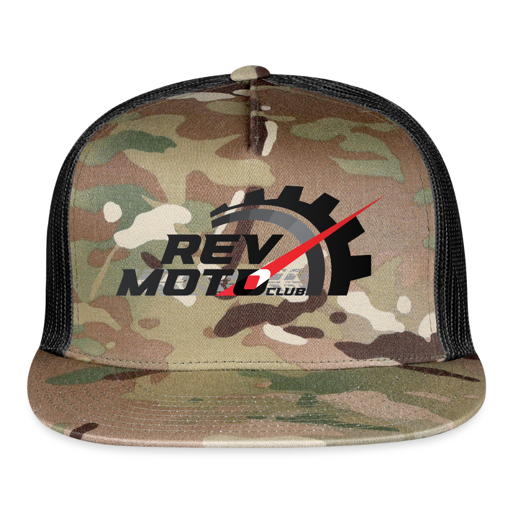 Trucker Hat - MultiCam\black