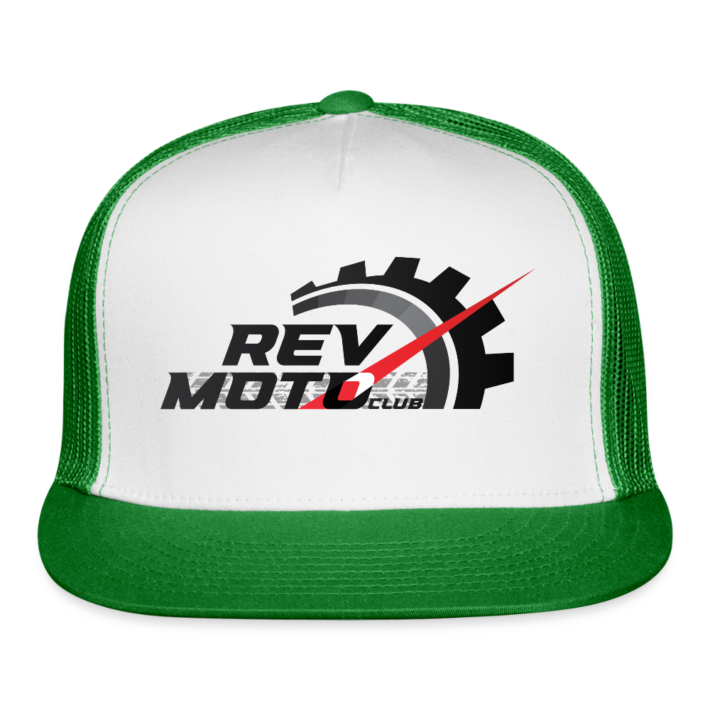 Trucker Hat - white/kelly green