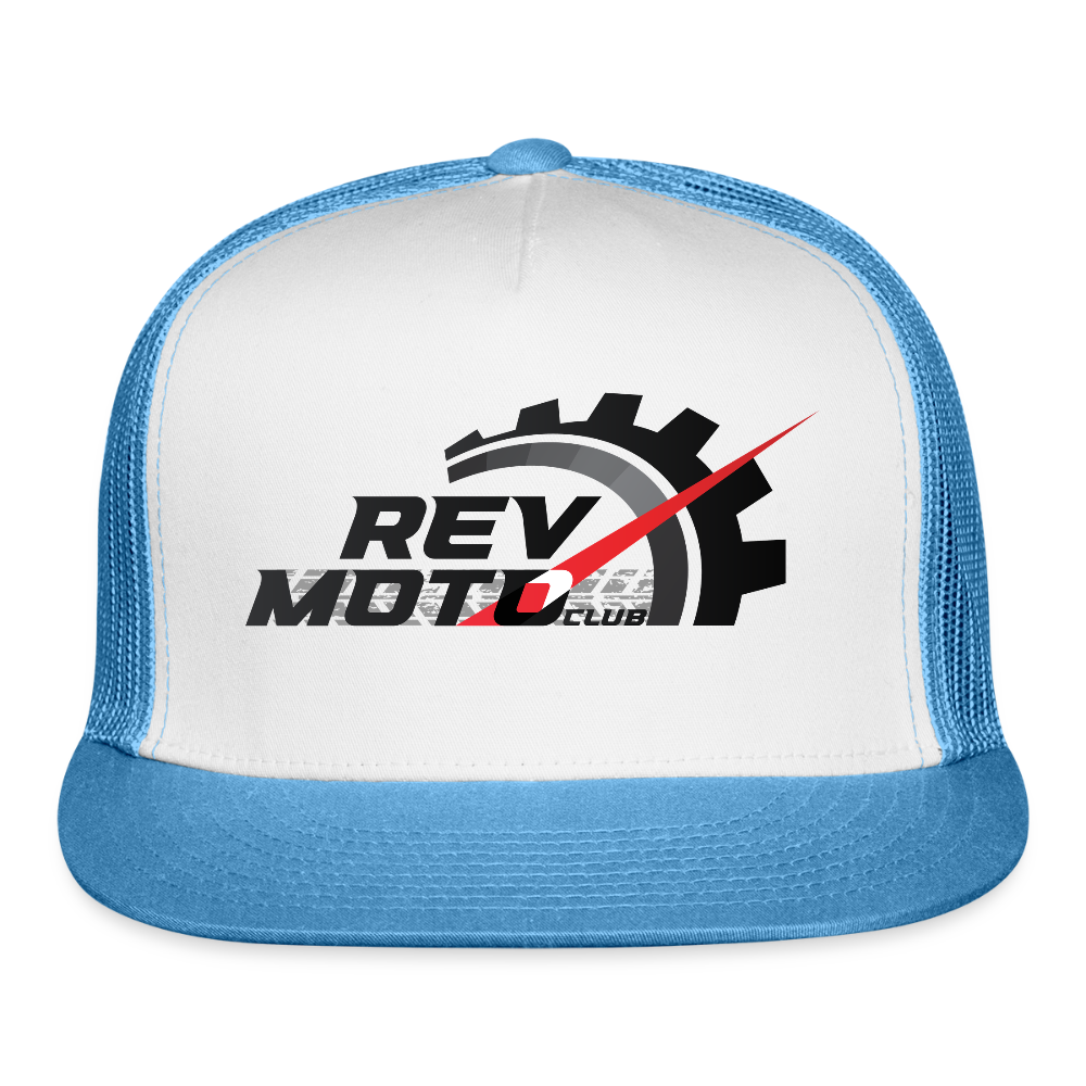 Trucker Hat - white/blue