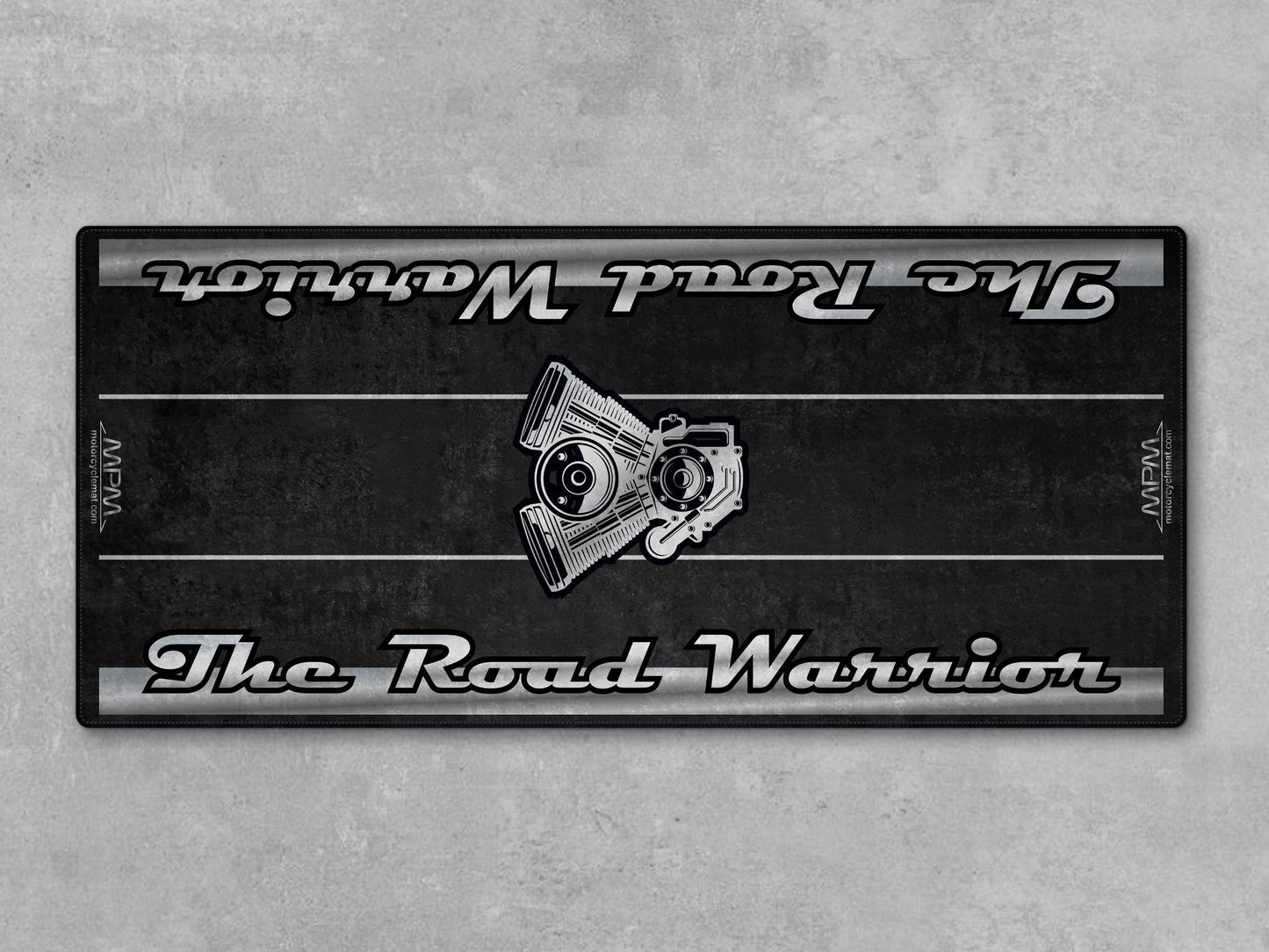 Motorcycle Mat for Touring Motorcycle "The Road Warrior" - MM7344