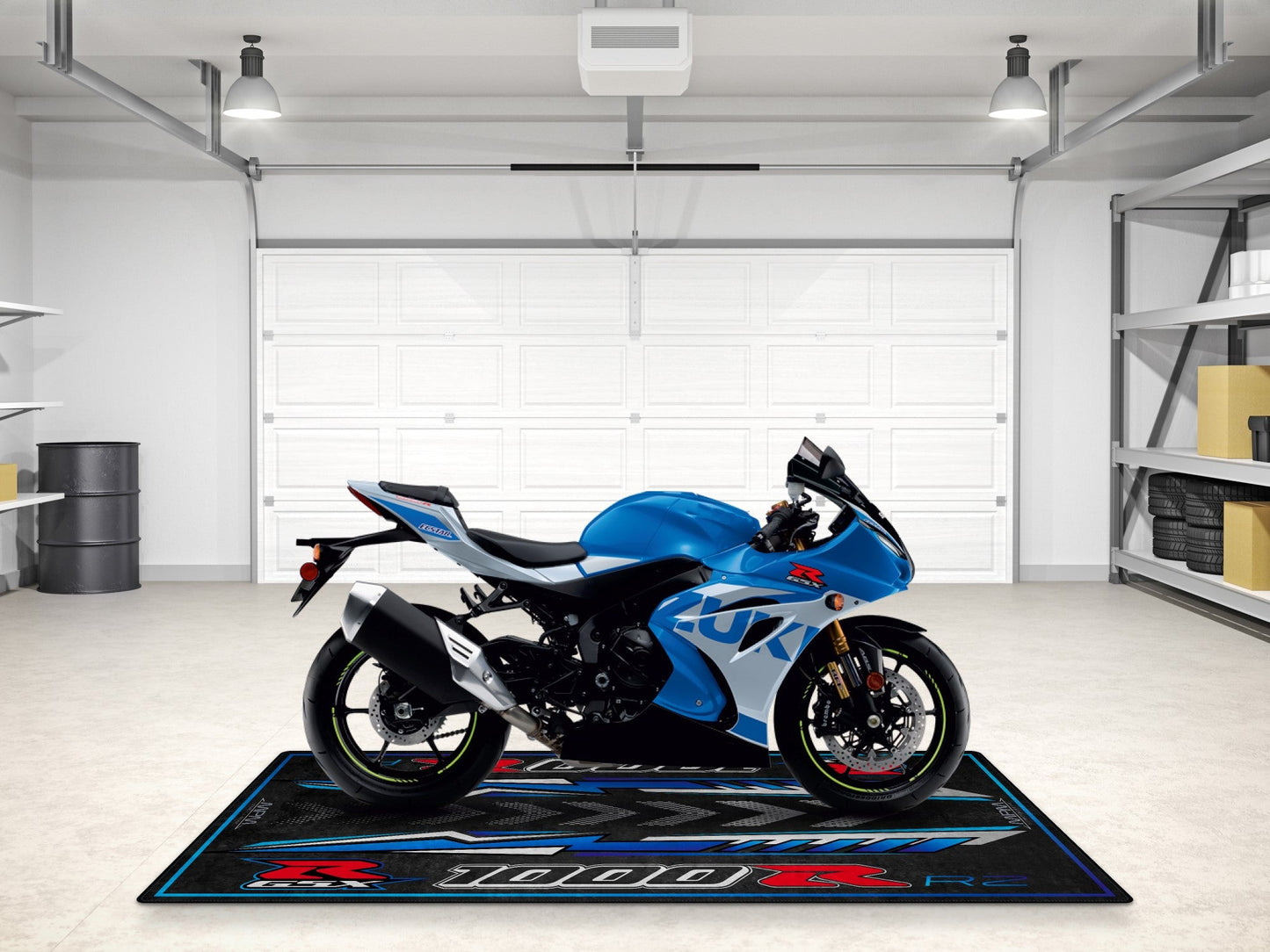 Designed Pit Mat for Suzuki GSX-R1000RZ Motorcycle - MM7354
