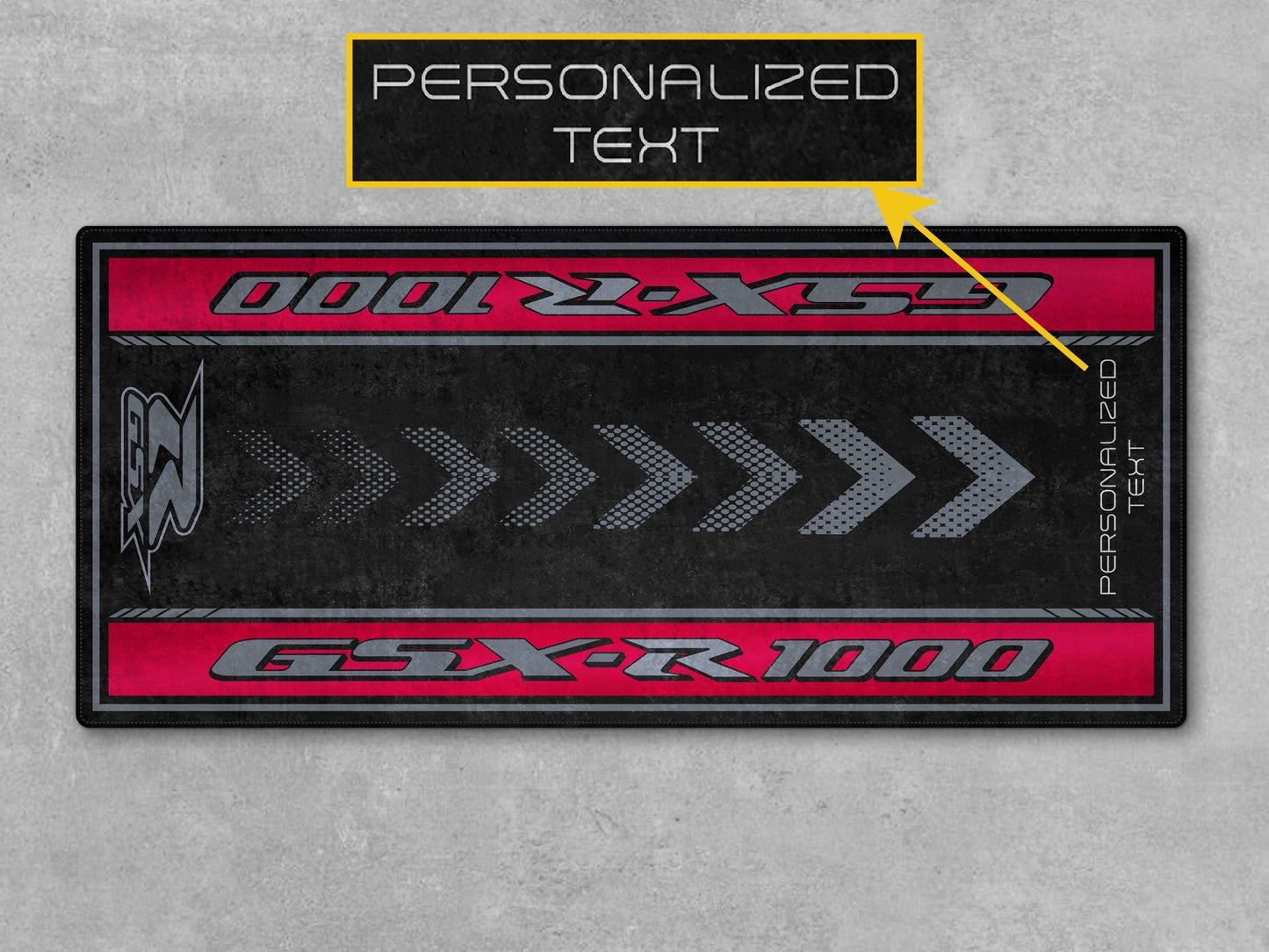 Designed Pit Mat for Suzuki GSX-R1000 Motorcycle - MM7355