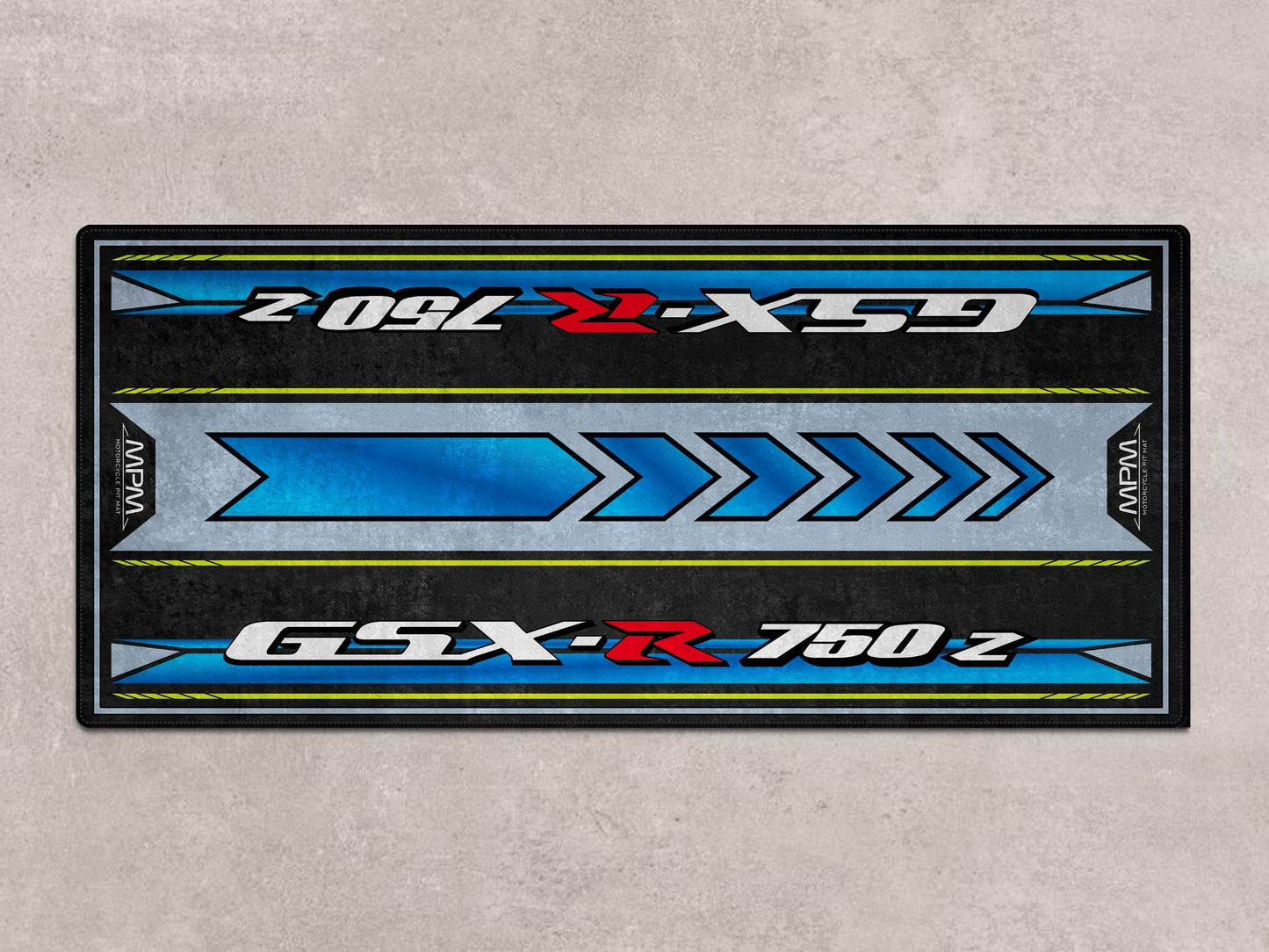 Designed Pit Mat for Suzuki GSX-R750Z Motorcycle - MM7357
