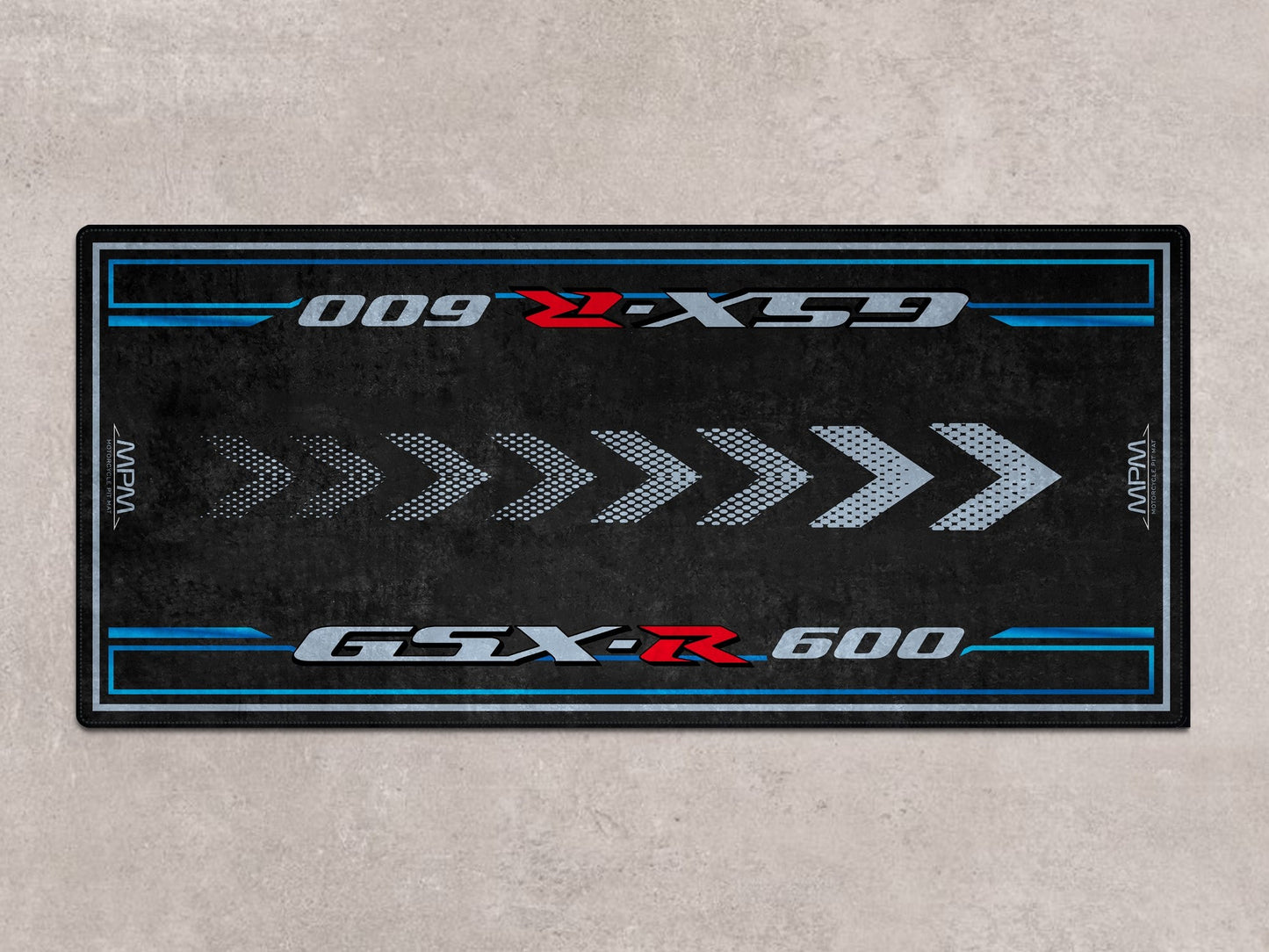 Designed Pit Mat for Suzuki GSX-R600 Motorcycle - MM7358