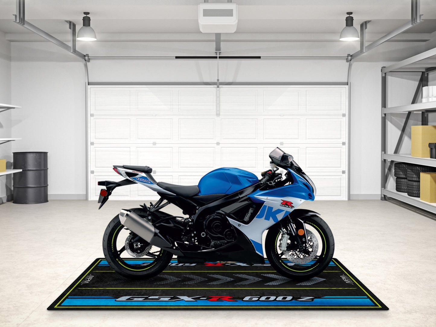 Designed Pit Mat for Suzuki GSX-R600Z Motorcycle - MM7359