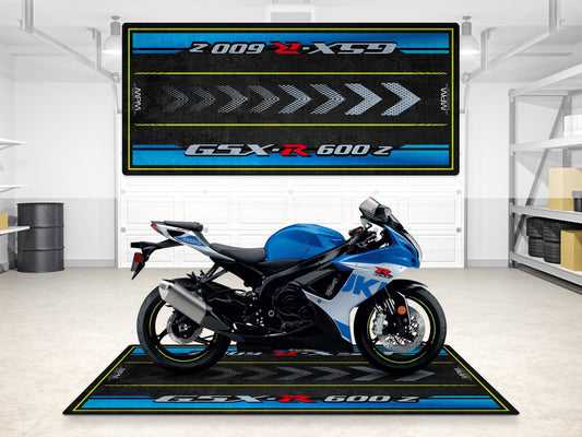 Designed Pit Mat for Suzuki GSX-R600Z Motorcycle - MM7359