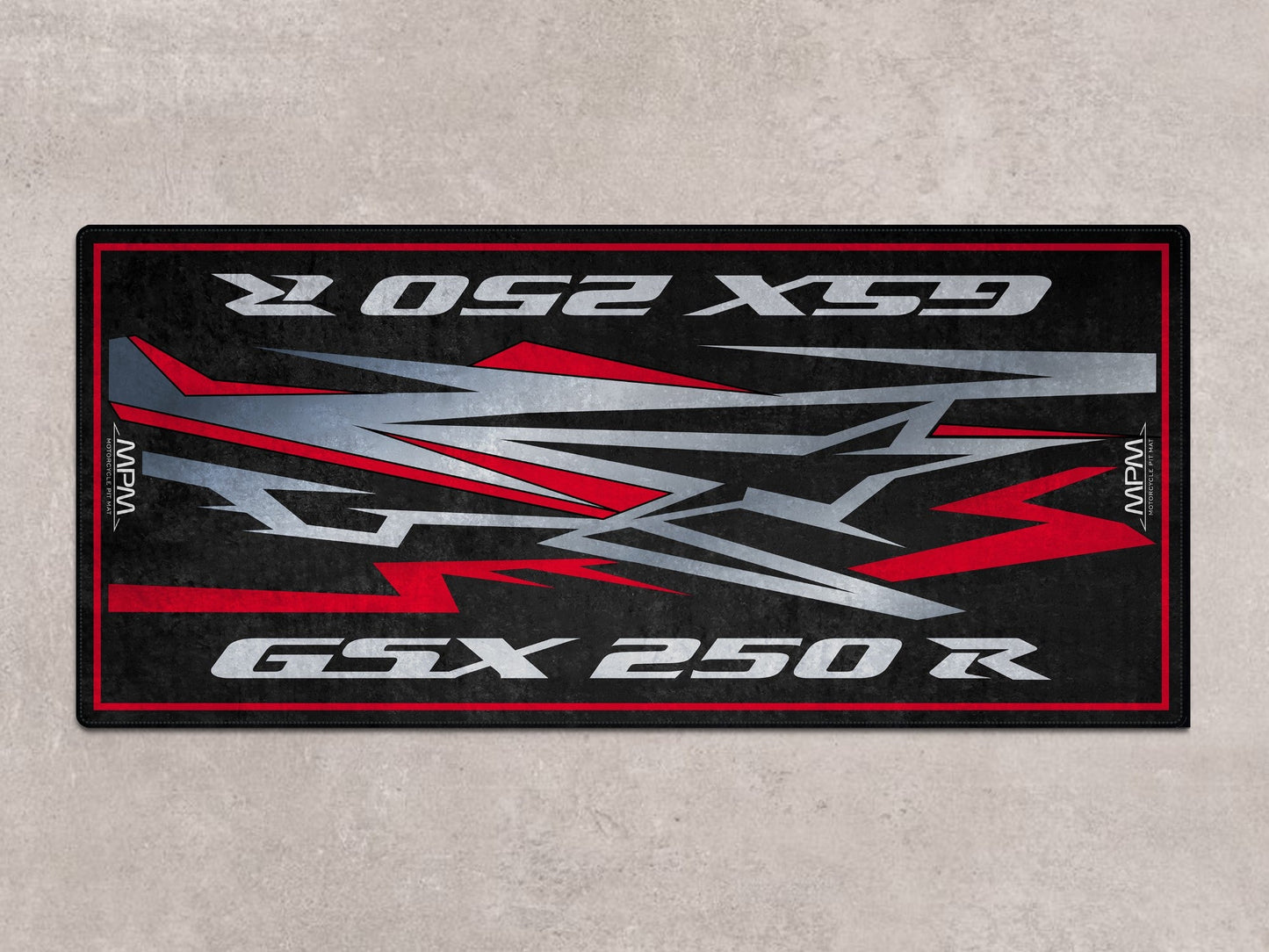 Designed Pit Mat for Suzuki GSX-250R Motorcycle - MM7360