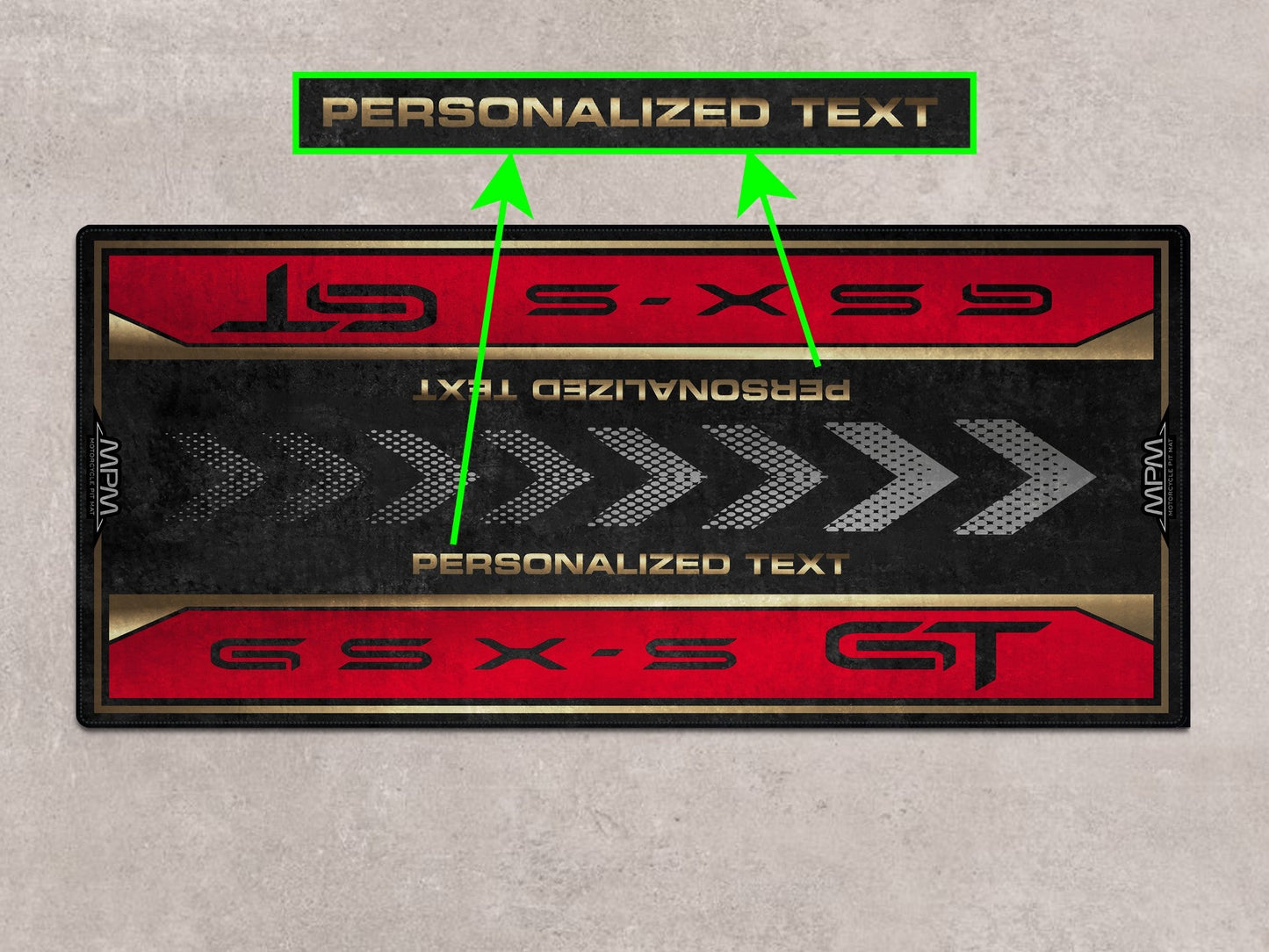 Designed Pit Mat for Suzuki GSX-S1000GT Motorcycle - MM7363