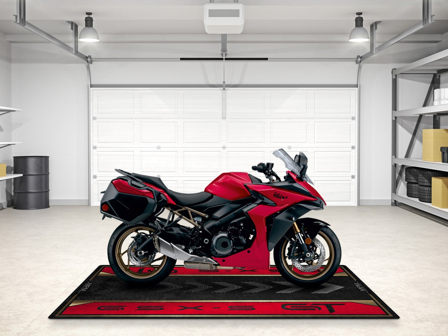 Designed Pit Mat for Suzuki GSX-S1000GT Motorcycle - MM7363