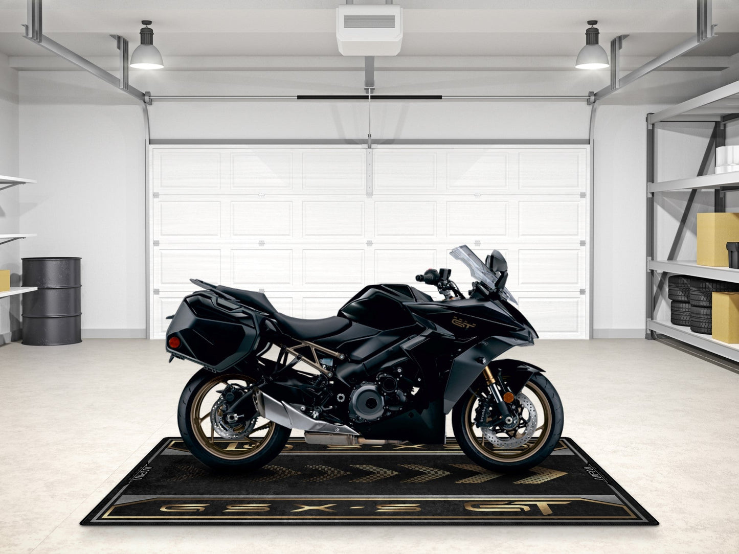 Designed Pit Mat for Suzuki GSX-S1000GT Motorcycle - MM7363