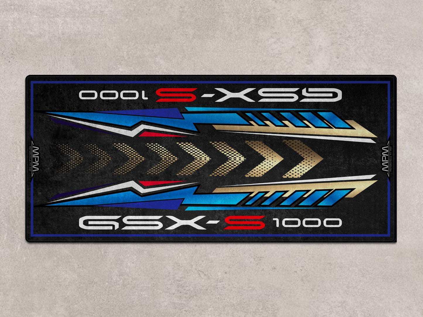 Designed Pit Mat for Suzuki GSX-S1000 Motorcycle - MM7364