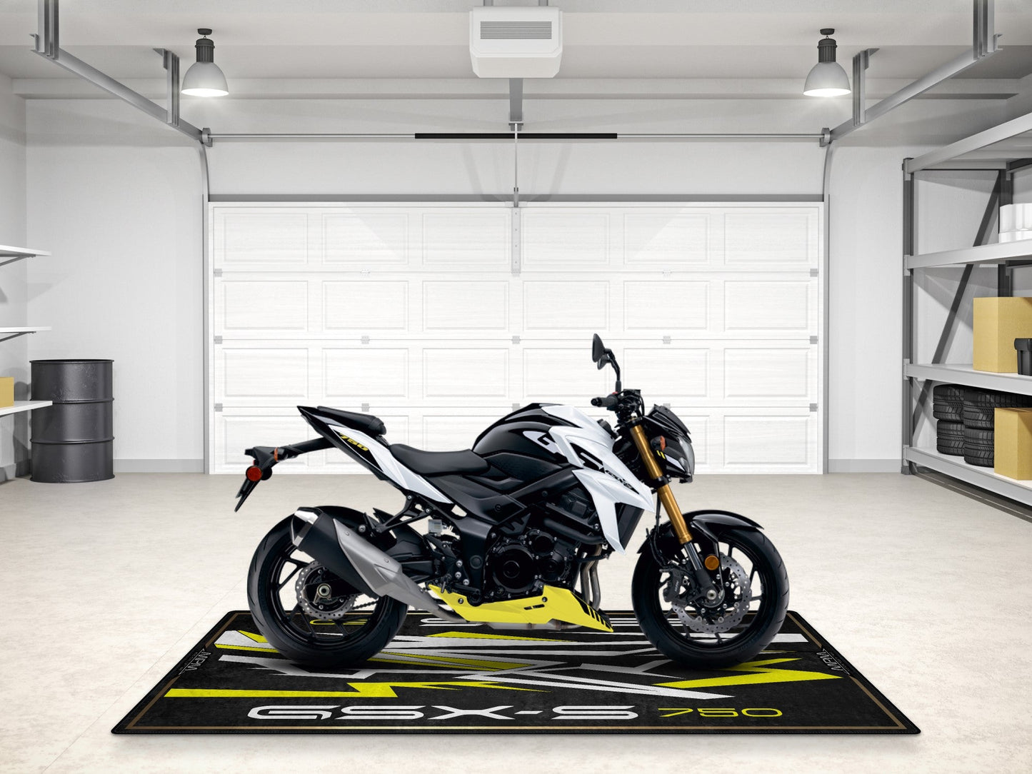 Designed Pit Mat for Suzuki GSX-S750Z Motorcycle - MM7365