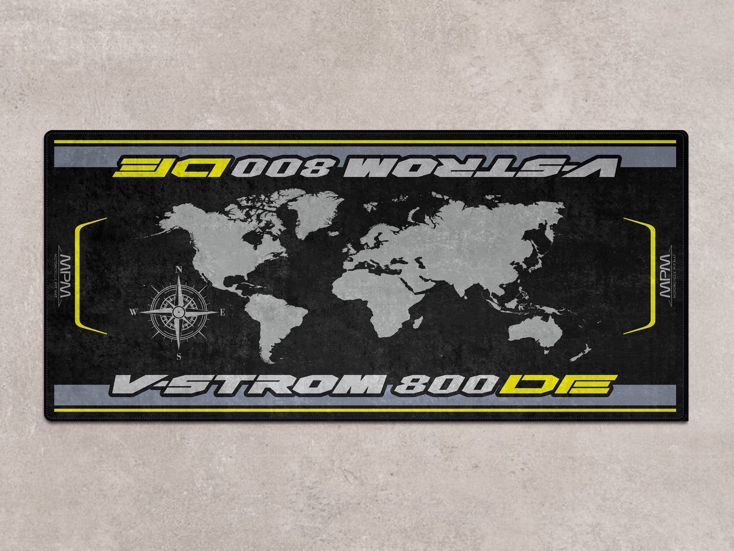 Designed Pit Mat for Suzuki V-STROM 800DE Motorcycle - MM7373