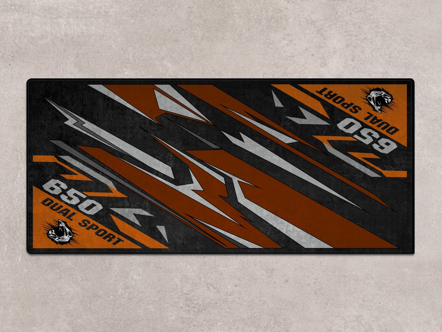 Designed Pit Mat for Suzuki DR650S Motorcycle - MM7381
