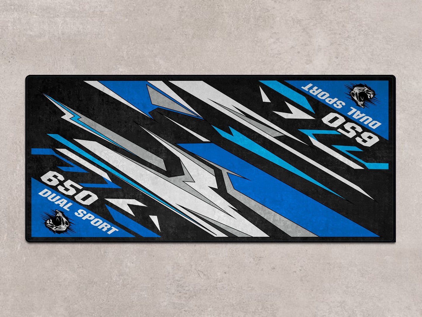 Designed Pit Mat for Suzuki DR650S Motorcycle - MM7381