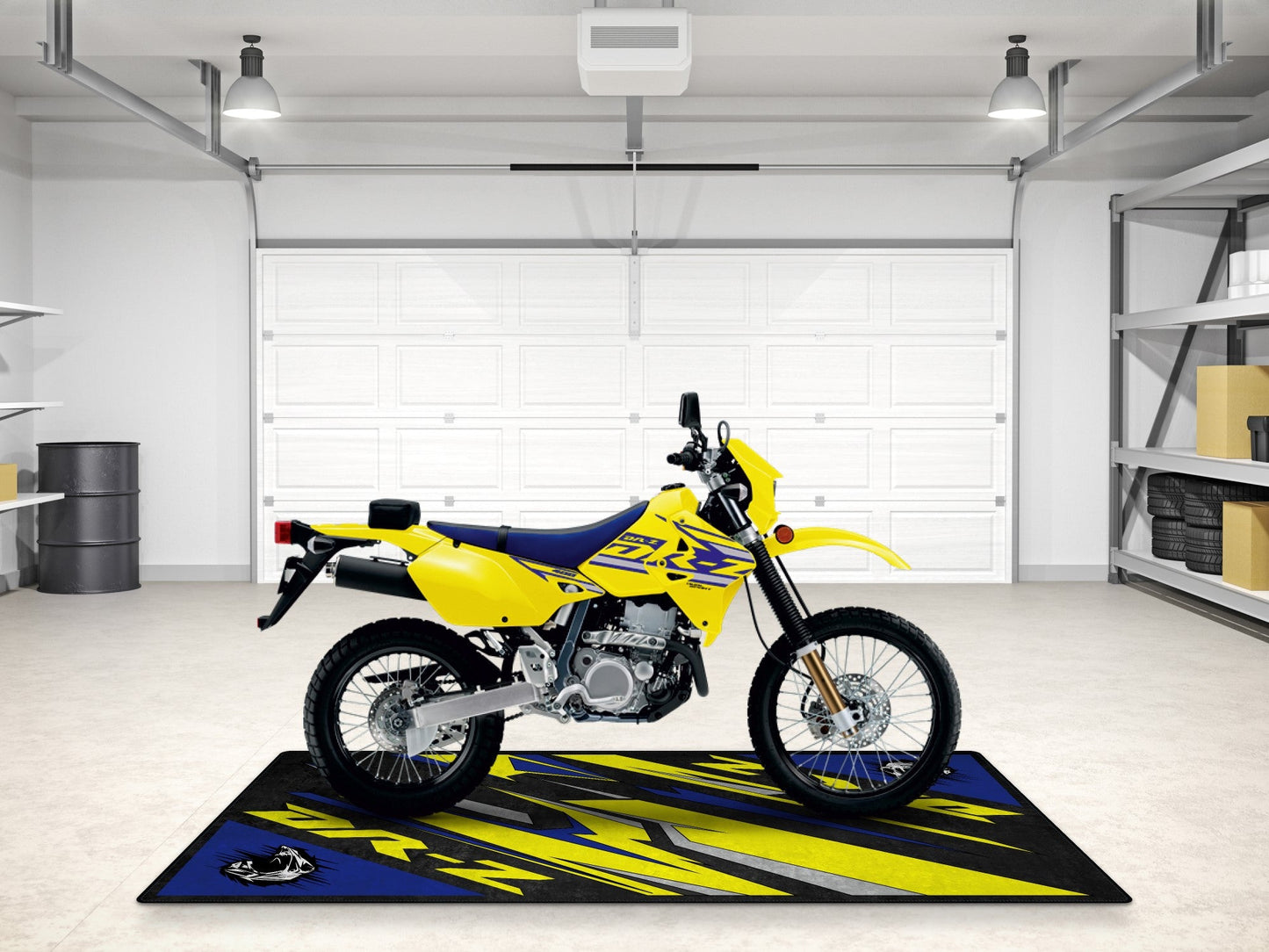 Designed Pit Mat for Suzuki DR-Z Motorcycle - MM7382