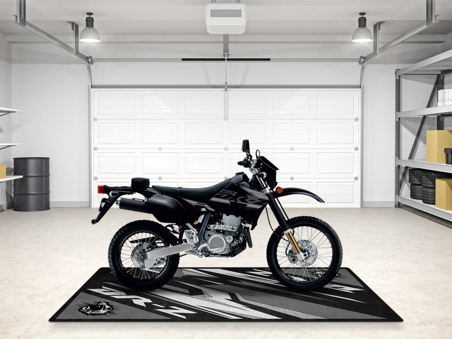 Designed Pit Mat for Suzuki DR-Z Motorcycle - MM7382