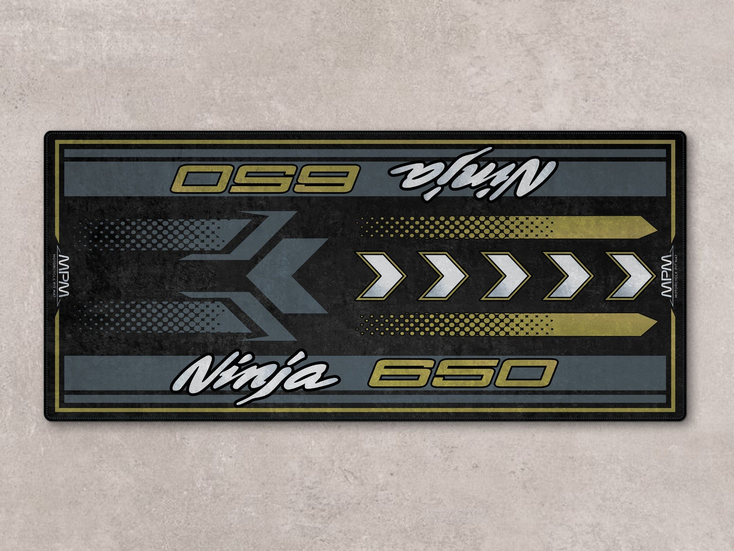 Designed Pit Mat for Kawasaki Ninja 650 Motorcycle - MM7388
