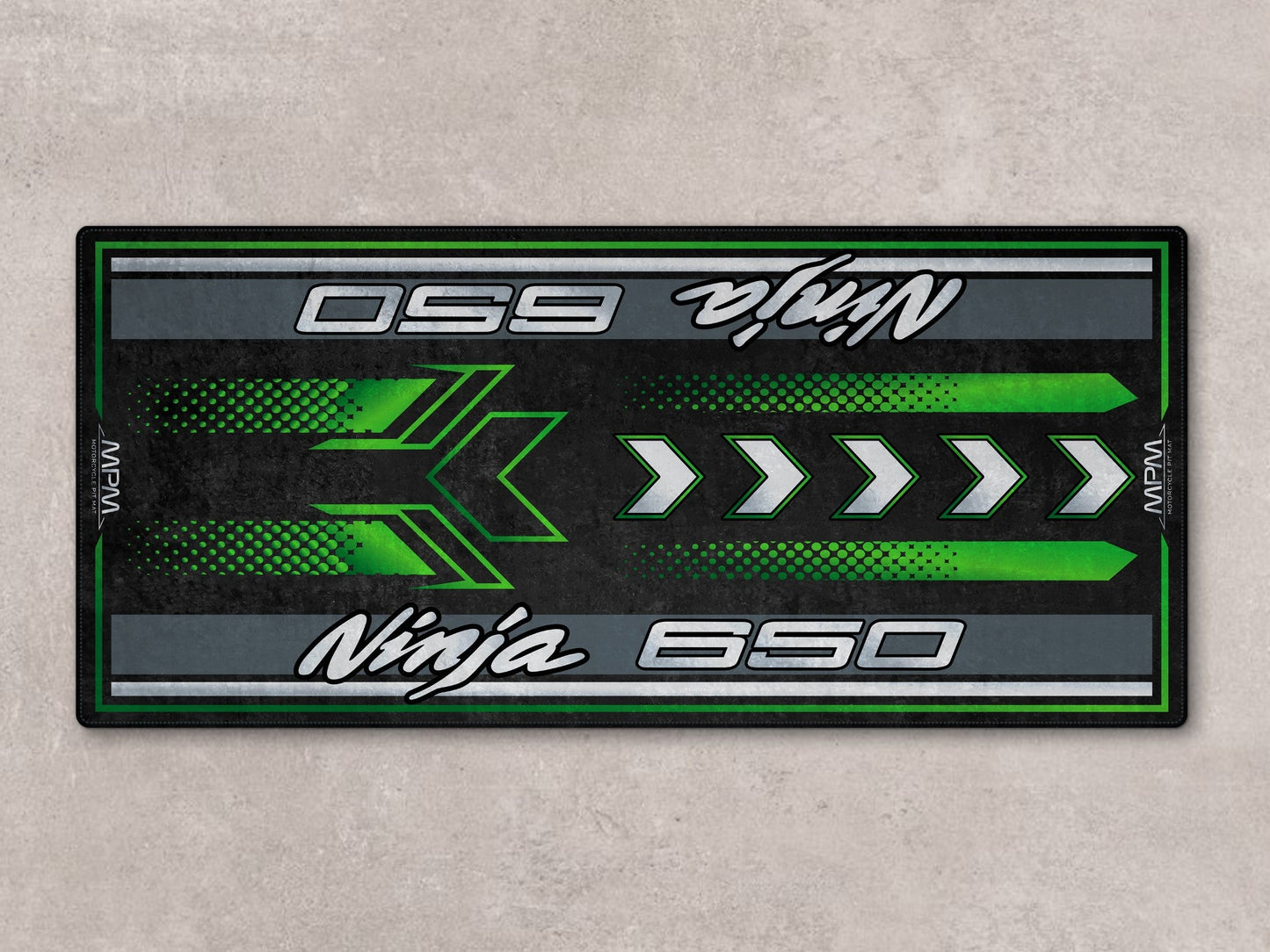 Designed Pit Mat for Kawasaki Ninja 650 Motorcycle - MM7388