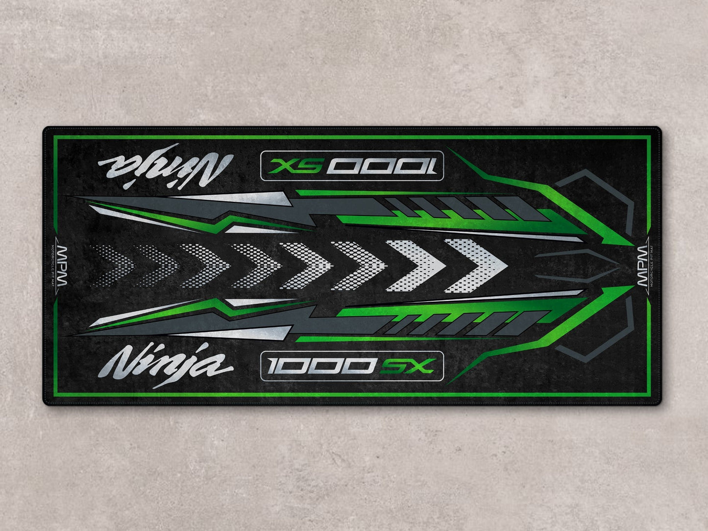 Designed Pit Mat for Kawasaki 1000SX Motorcycle - MM7390