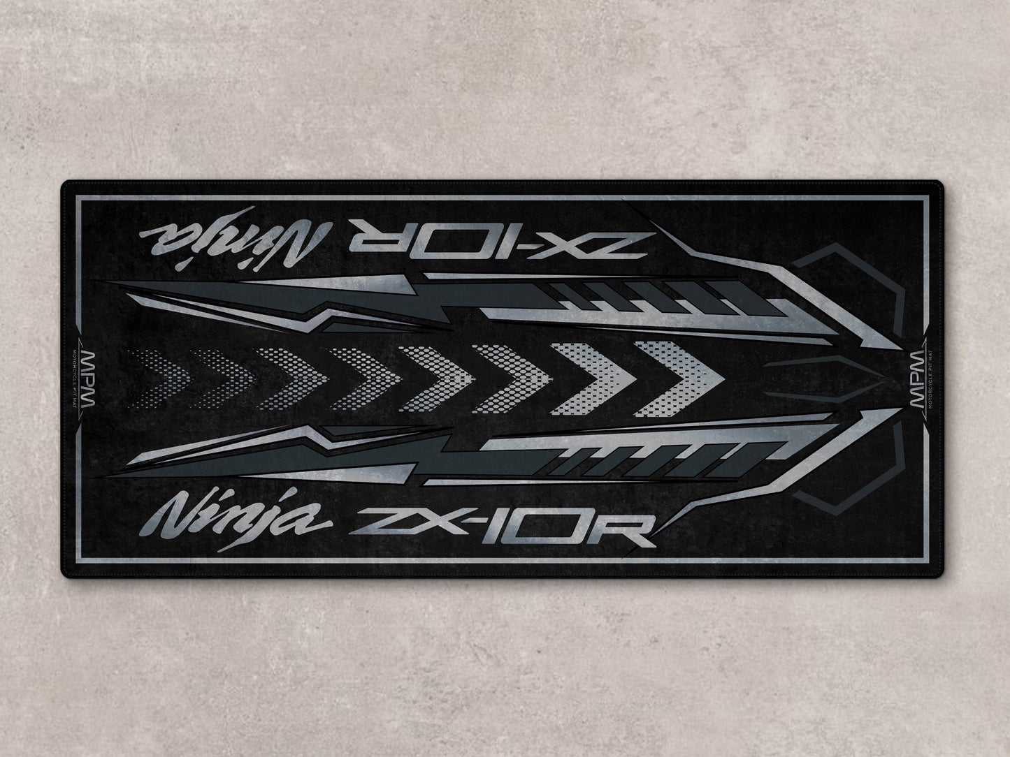 Designed Pit Mat for Kawasaki Ninja ZX-10R 2024 Motorcycle - MM7398
