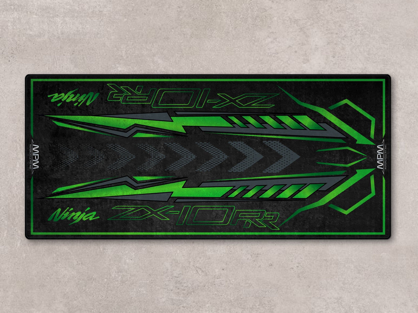 Designed Pit Mat for Kawasaki Ninja ZX-10RR 2024 Motorcycle - MM7401