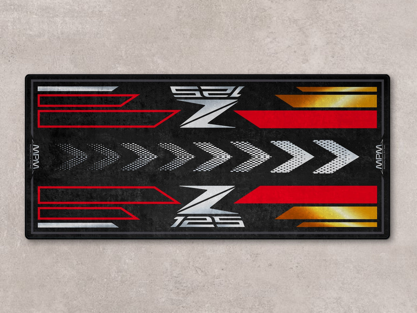 Designed Pit Mat for Kawasaki Z125 Motorcycle - MM7408