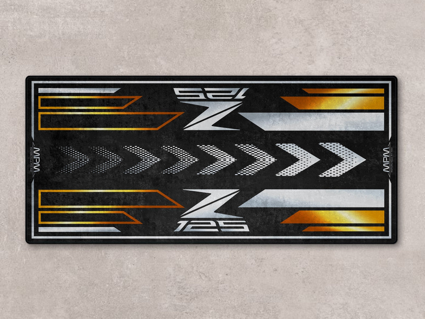 Designed Pit Mat for Kawasaki Z125 Motorcycle - MM7408
