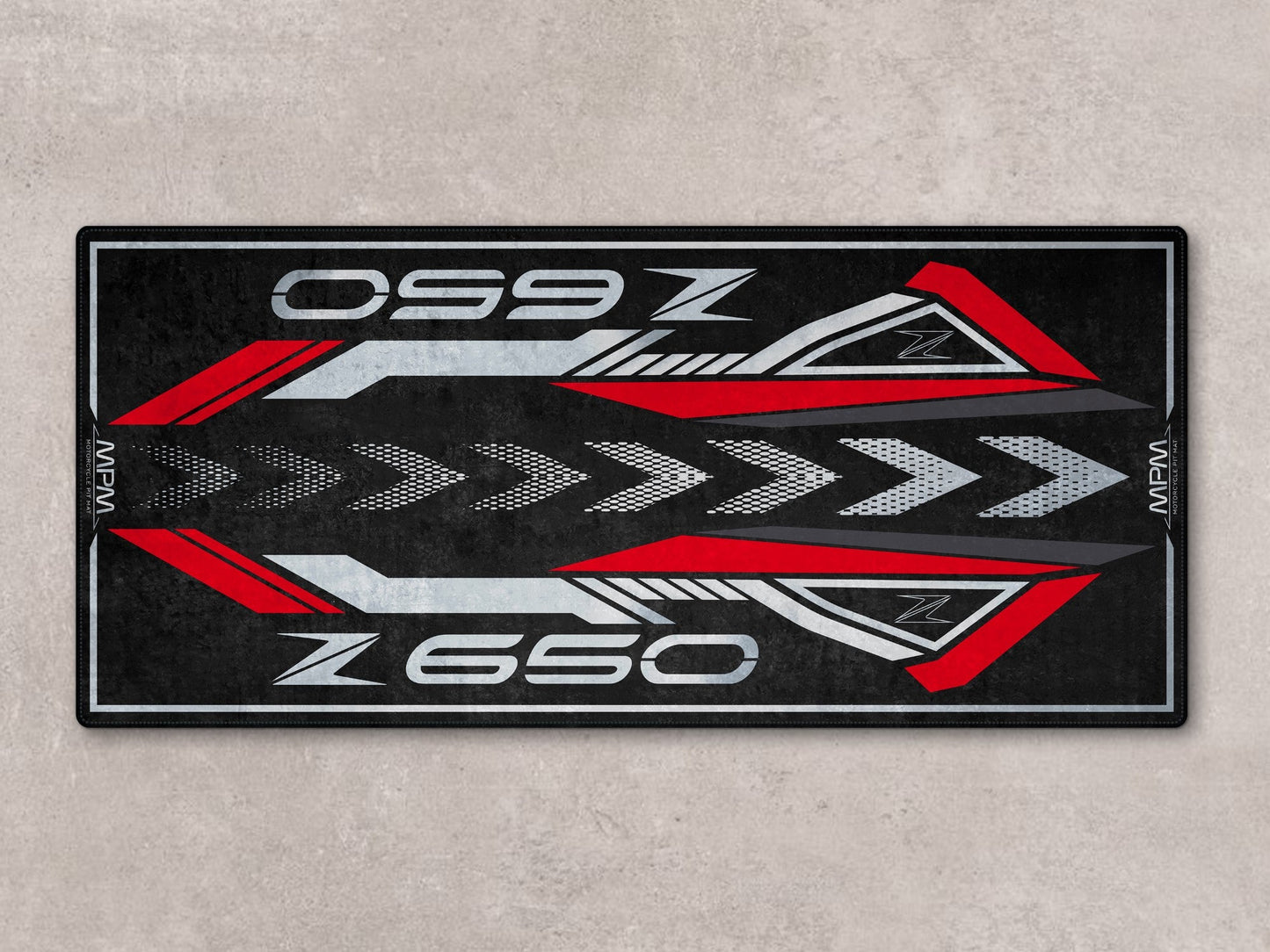 Designed Pit Mat for Kawasaki Z650 Motorcycle - MM7411