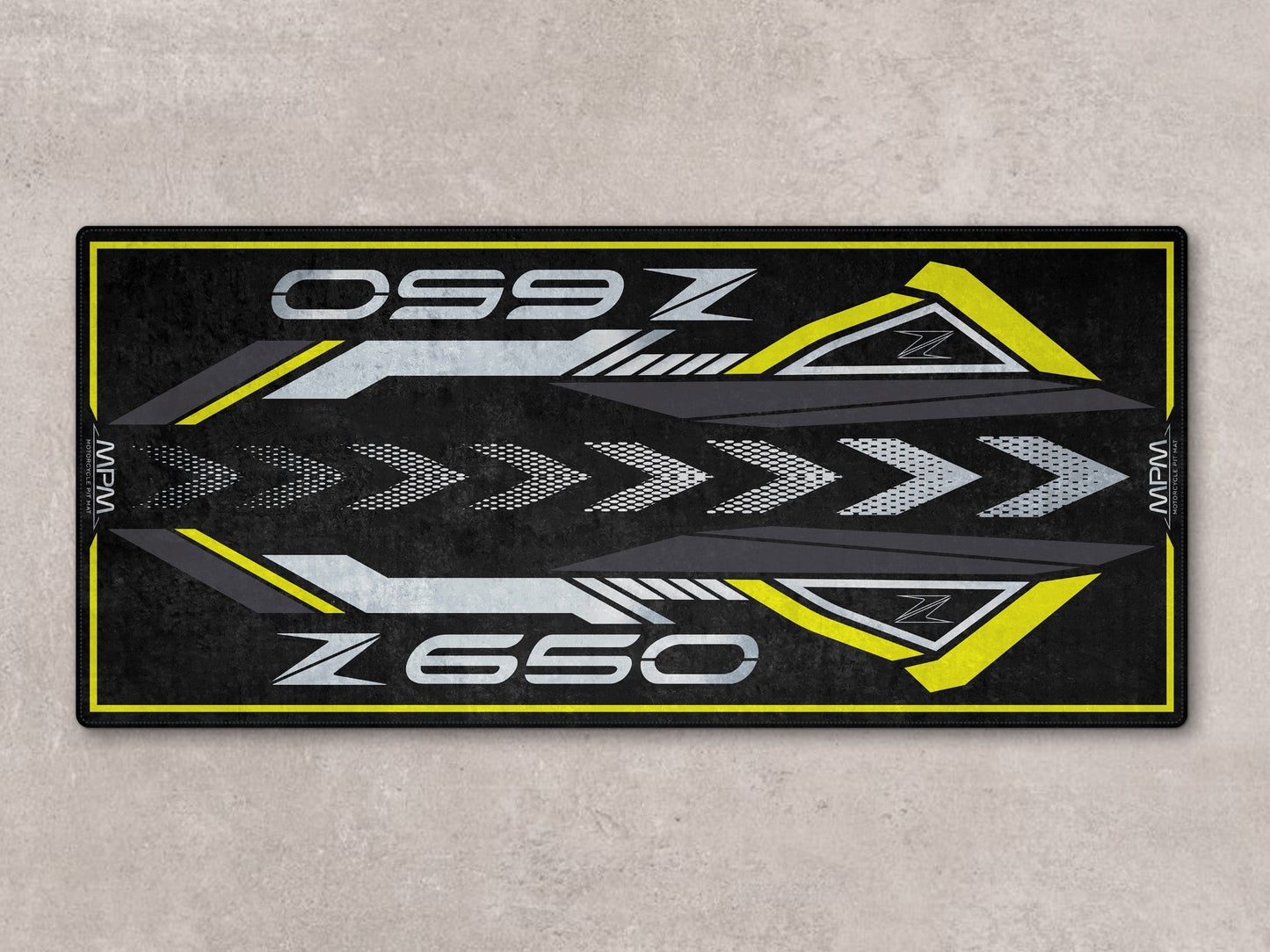 Designed Pit Mat for Kawasaki Z650 Motorcycle - MM7411