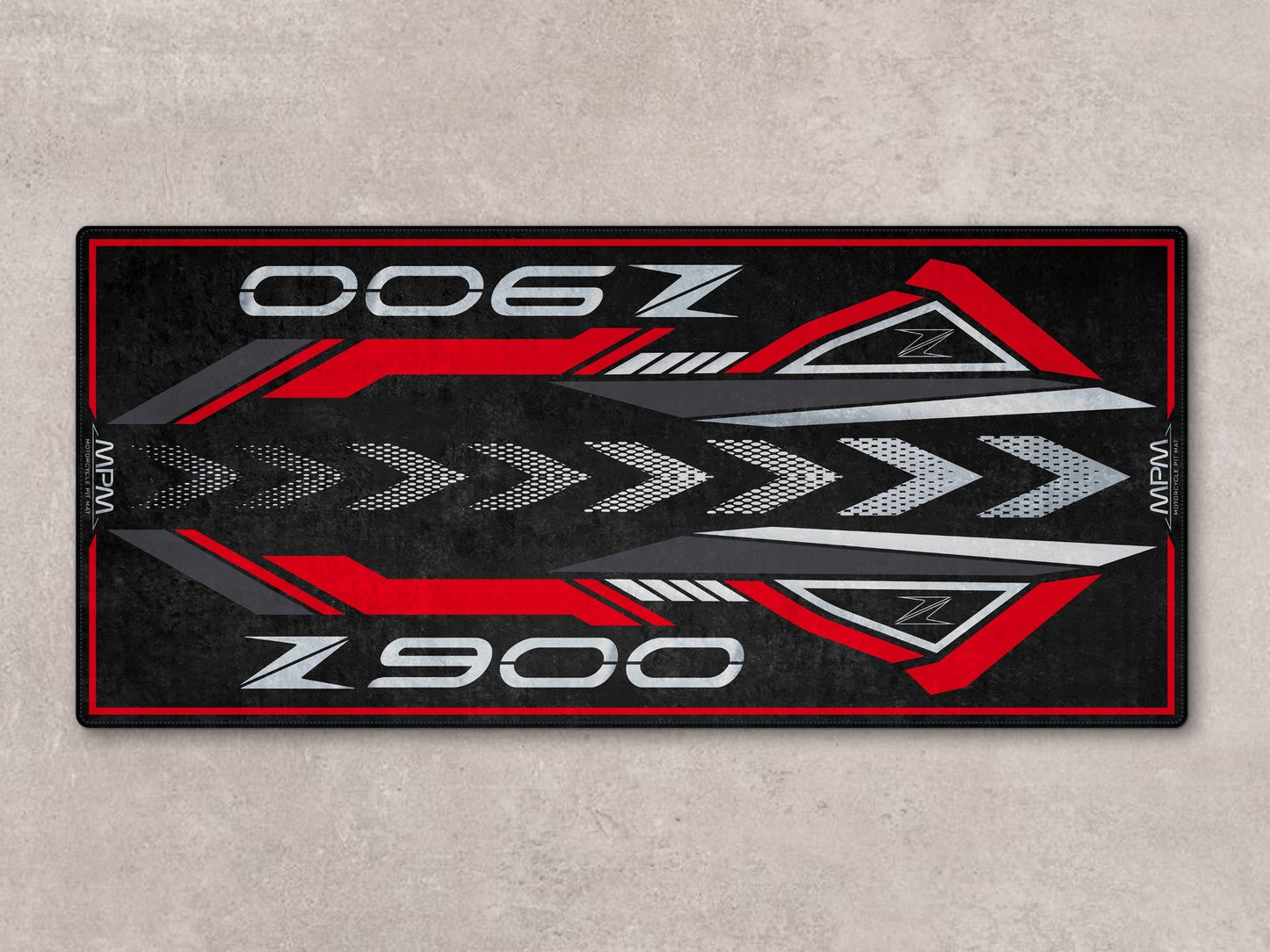 Designed Pit Mat for Kawasaki Z900 Motorcycle - MM7412