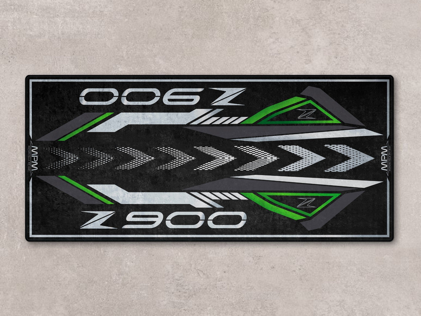 Designed Pit Mat for Kawasaki Z900 Motorcycle - MM7412