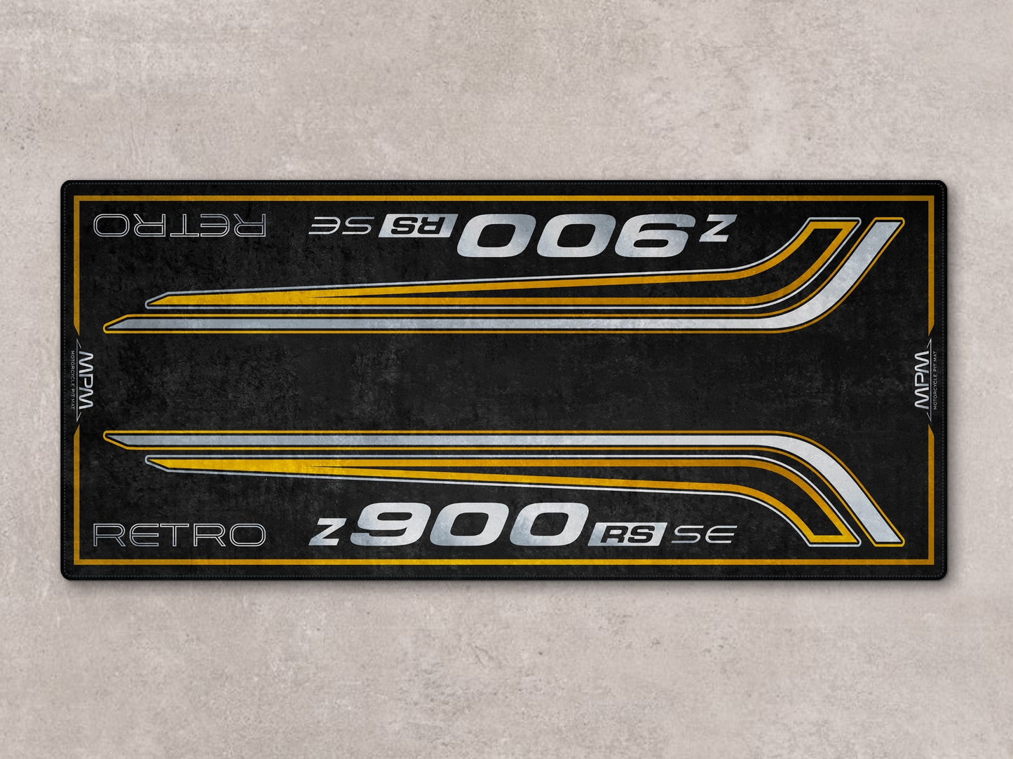 Designed Pit Mat for Kawasaki Z900RS SE Motorcycle - MM7417