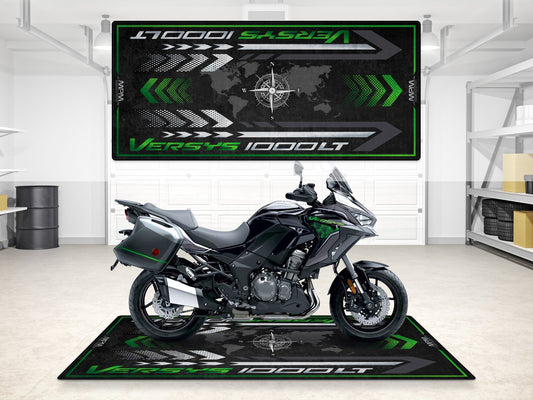 Designed Pit Mat for Kawasaki Versys 1000 SE LT+ Motorcycle - MM7421