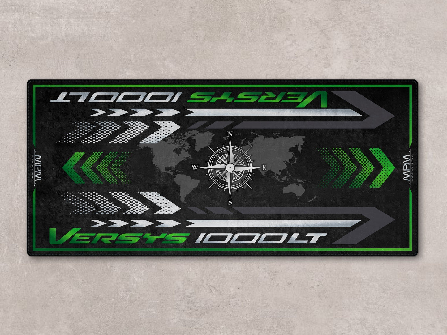 Designed Pit Mat for Kawasaki Versys 1000 SE LT+ Motorcycle - MM7421