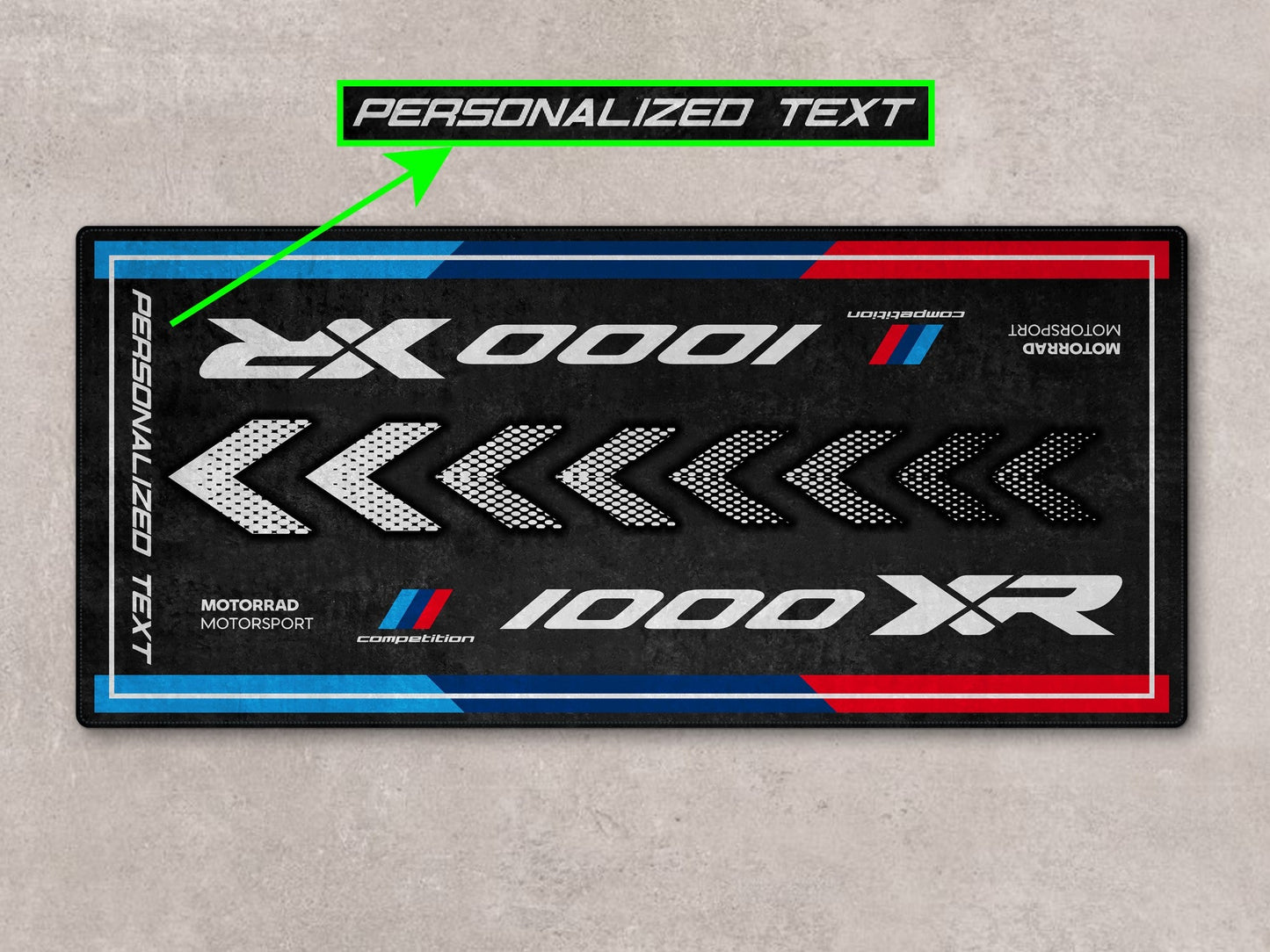 Designed Pit Mat for BMW M1000XR Motorcycle - MM7434