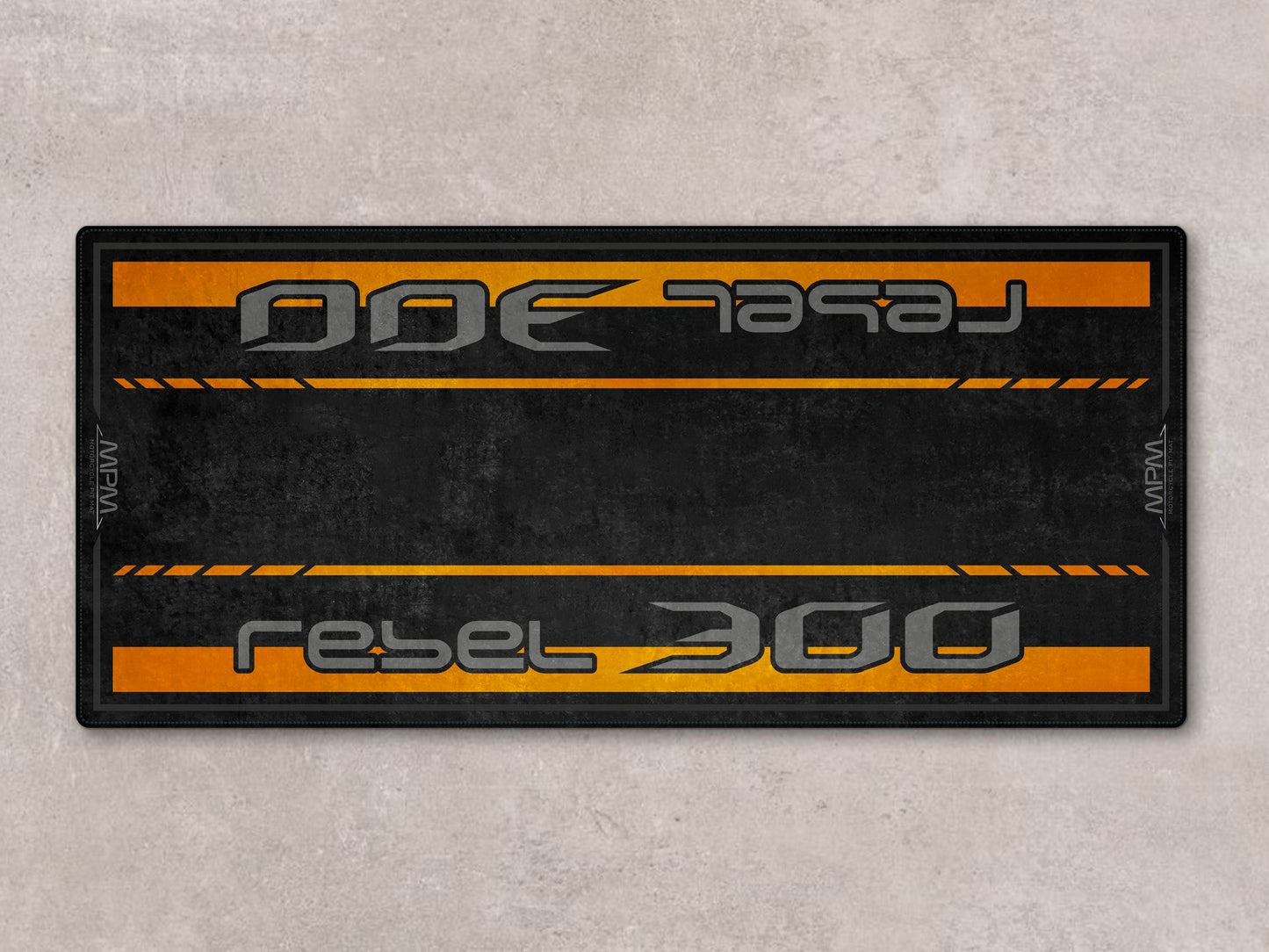 Designed Pit Mat for Honda Rebel 300 Motorcycle - MM7440