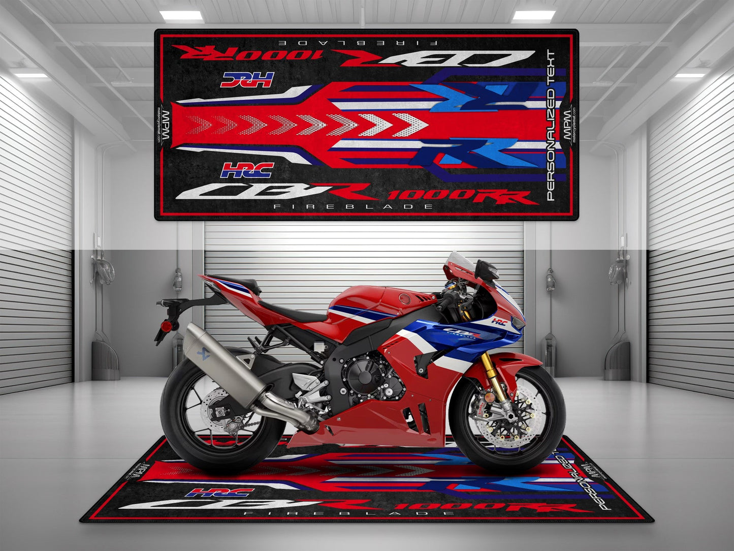 Designed Pit Mat for Honda CBR1000RR-R Fireblade SP Motorcycle - MM7441