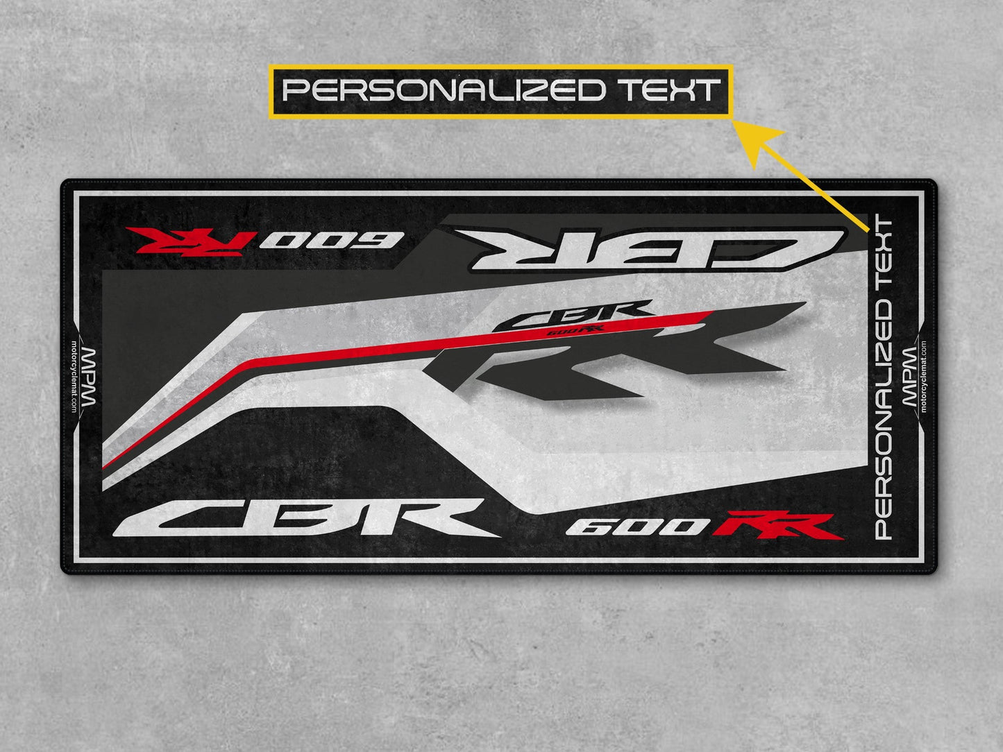 Designed Pit Mat for Honda CBR 600RR Motorcycle - MM7443