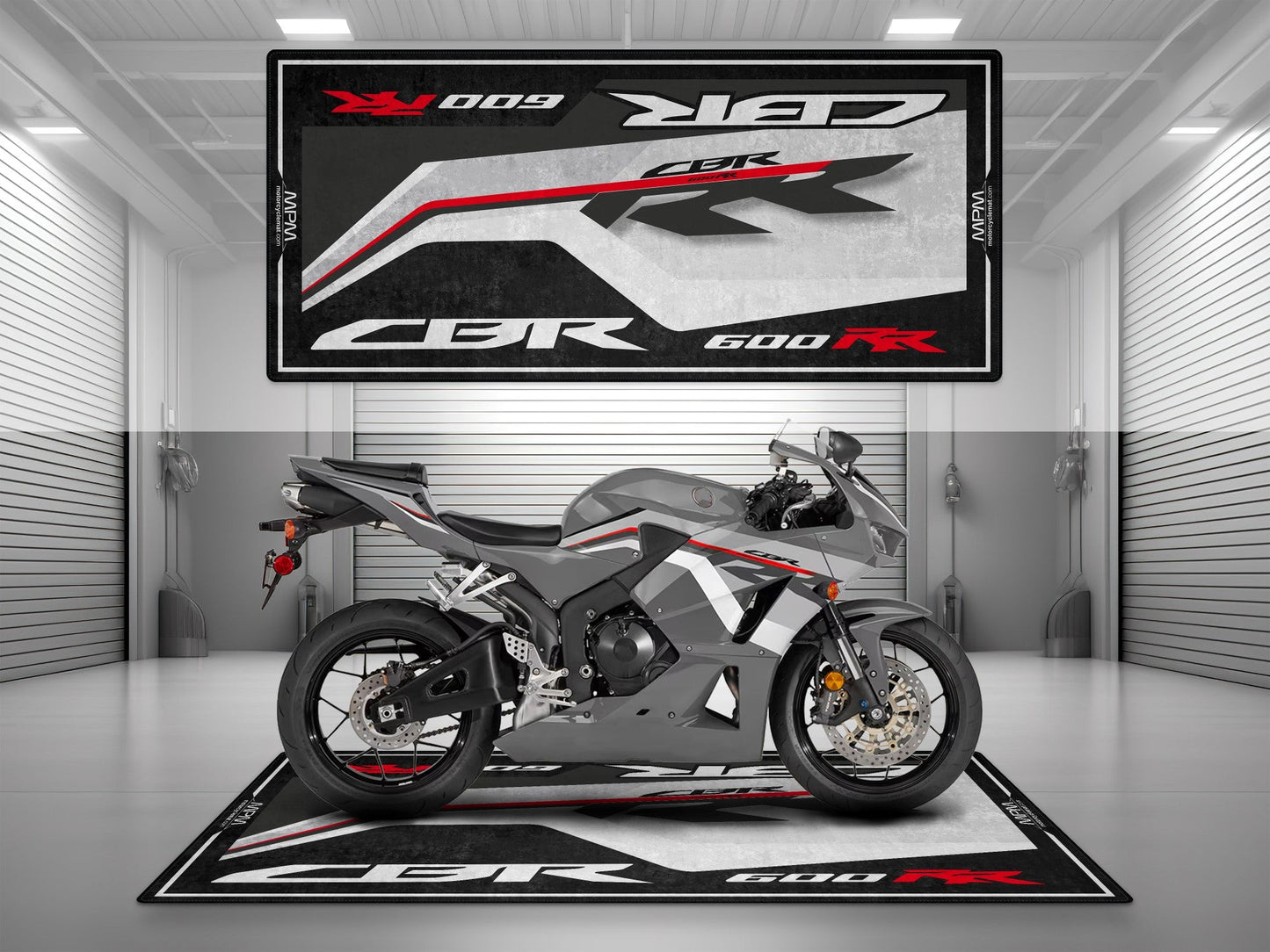 Designed Pit Mat for Honda CBR 600RR Motorcycle - MM7443