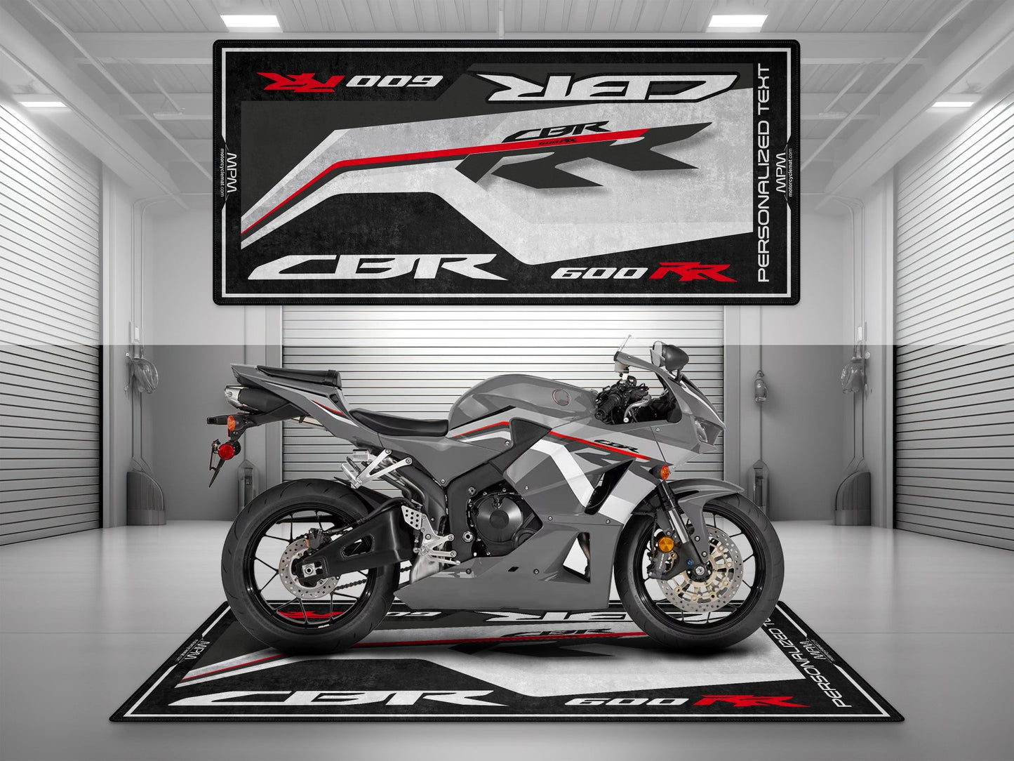 Designed Pit Mat for Honda CBR 600RR Motorcycle - MM7443