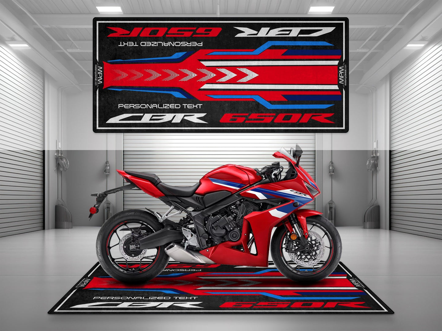 Designed Pit Mat for Honda CBR650R Motorcycle - MM7444