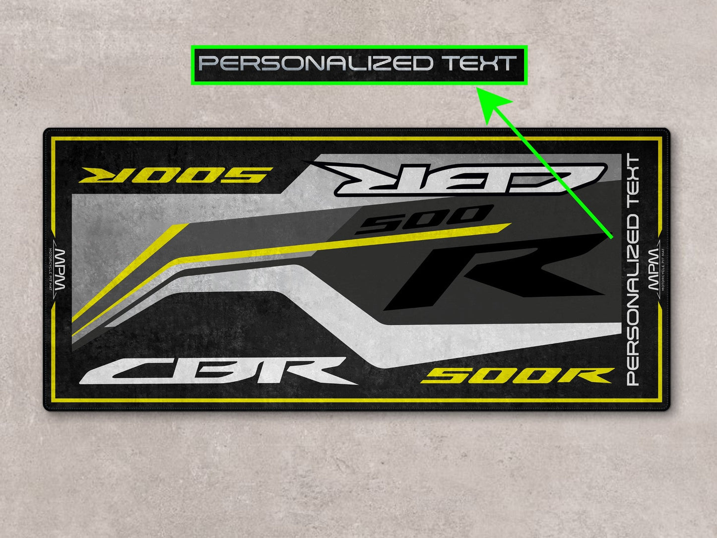 Designed Pit Mat for Honda CBR500R Motorcycle - MM7445