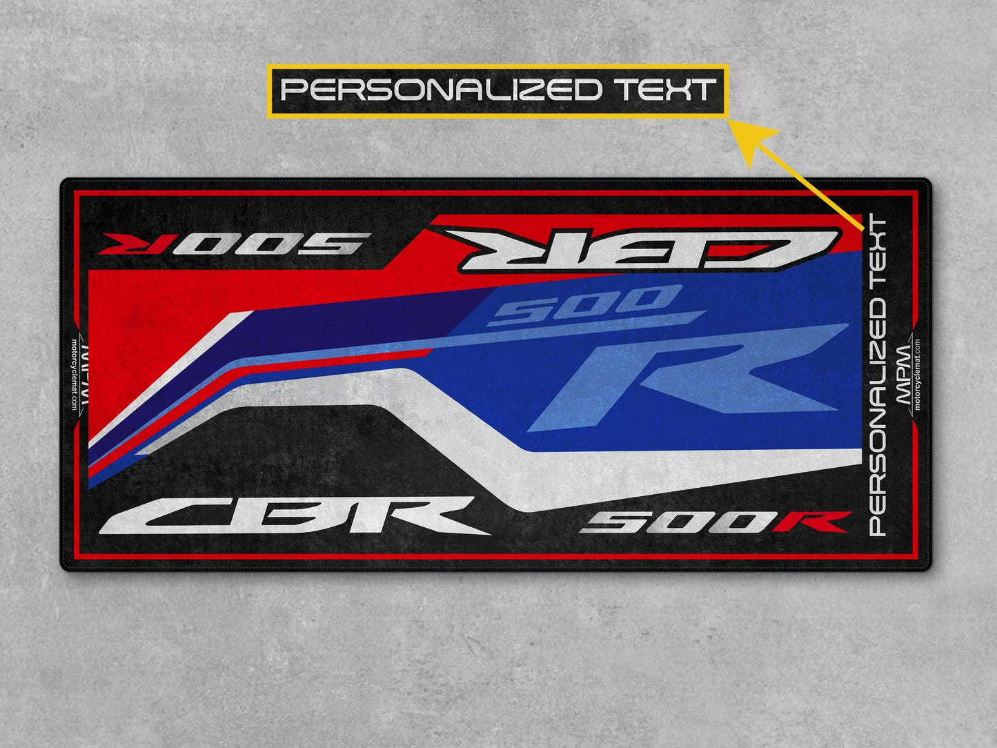 Designed Pit Mat for Honda CBR500R Motorcycle - MM7445
