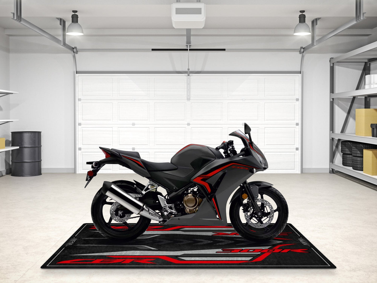 Designed Pit Mat for Honda CBR300R Motorcycle - MM7446